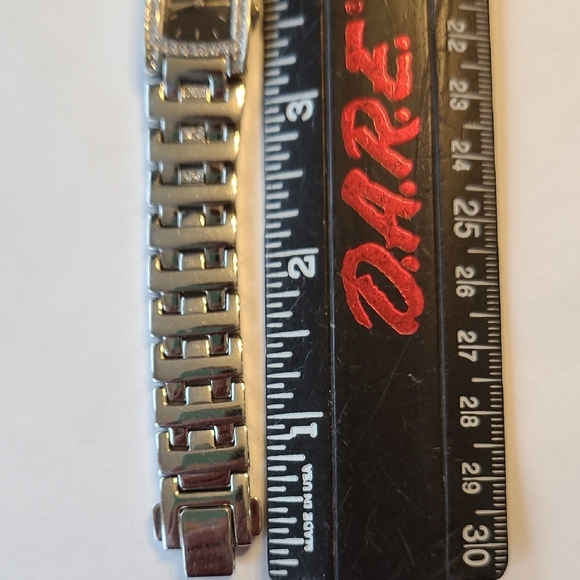 Citizen Eco-Drive Silver Watch with Black Face - Picture 4 of 8